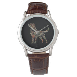 Reloj De Pulsera Labrador Retriever Watch Hombres Camo Watch