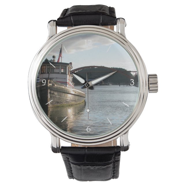 Reloj De Pulsera LaConner Tugboat (Anverso)
