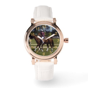 Reloj De Pulsera Lacrosse de pollo de caballo,
