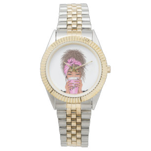 Reloj De Pulsera Lady Boss Life, Jefe Babe Mujer Brazalete Bu