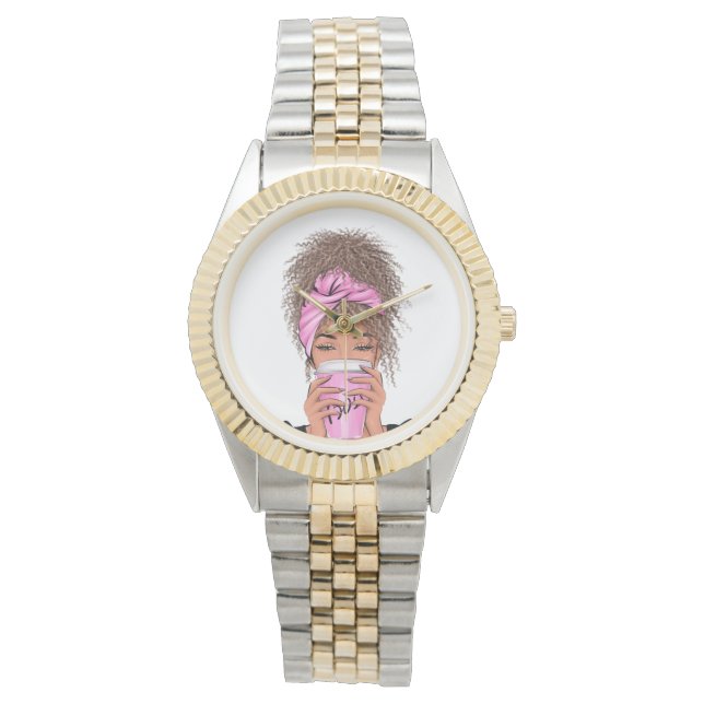 Reloj De Pulsera Lady Boss Life, Jefe Babe Mujer Brazalete Bu (Anverso)