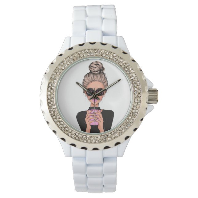 Reloj De Pulsera Lady Boss Life, Jefe Babe Woman, Chica Jefe Sterli (Anverso)
