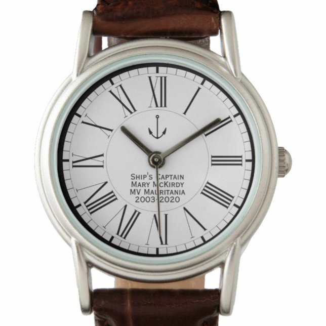Reloj De Pulsera Lady Captain Ship Crew (Subido por el creador)