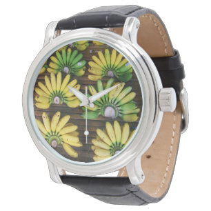 Reloj De Pulsera Lady Finger Bananas ~ Huevo Banana (ก ล้ ว ย ไ ข่)