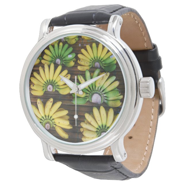 Reloj De Pulsera Lady Finger Bananas ~ Huevo Banana (ก ล้ ว ย ไ ข่) (Angular)