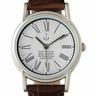 Reloj De Pulsera Lady First Officer Ship Crew