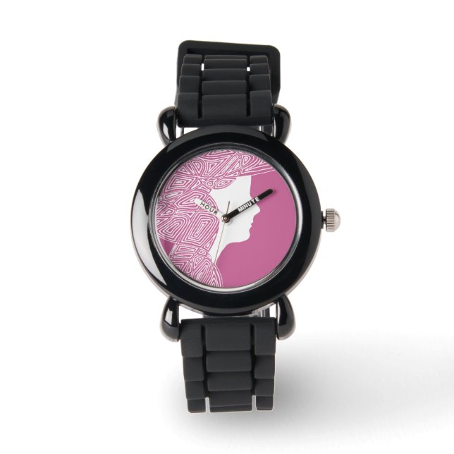 Reloj De Pulsera Lady Pink (Anverso)