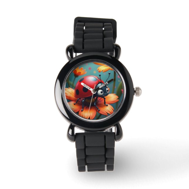 Reloj De Pulsera Ladybug (Anverso)