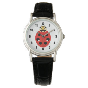 Reloj De Pulsera Ladybug Beetle Red
