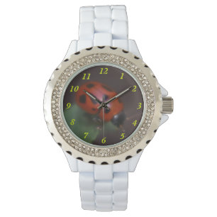 Reloj De Pulsera Ladybug en Flores