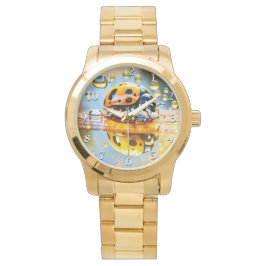 Reloj De Pulsera Ladybug en la lluvia