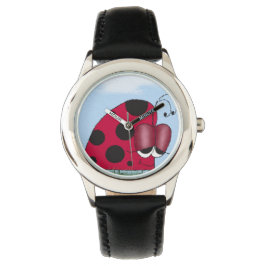 Reloj De Pulsera Ladybug gracioso y eufórico