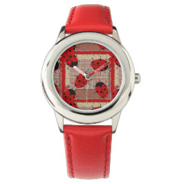 RELOJ DE PULSERA LADYBUGS