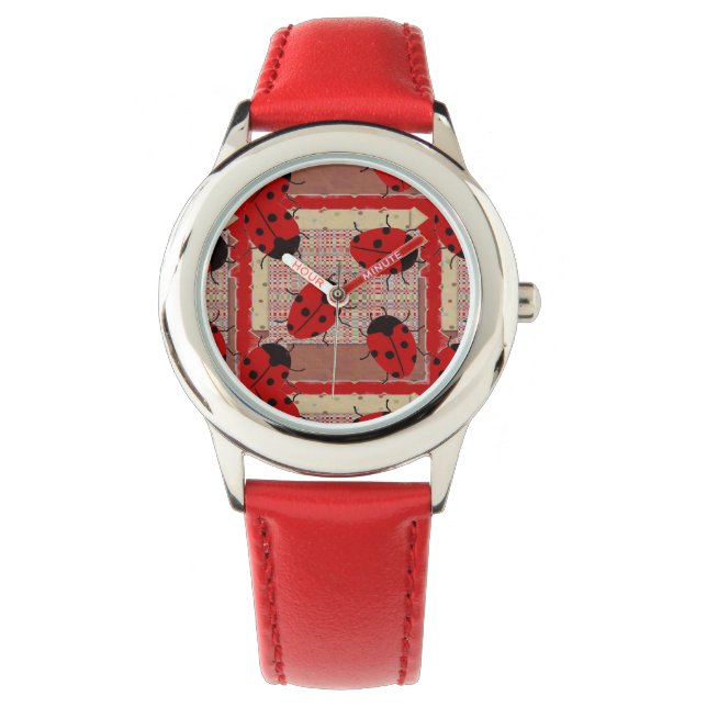 RELOJ DE PULSERA LADYBUGS (Anverso)