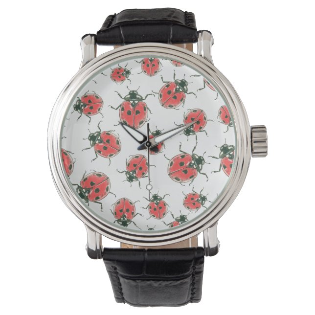 Reloj De Pulsera Ladybugs (Anverso)