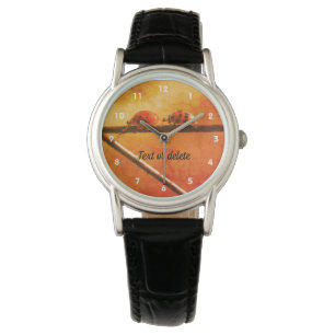 Reloj De Pulsera Ladybugs Sigue El Resumen De Líderes Personalizad