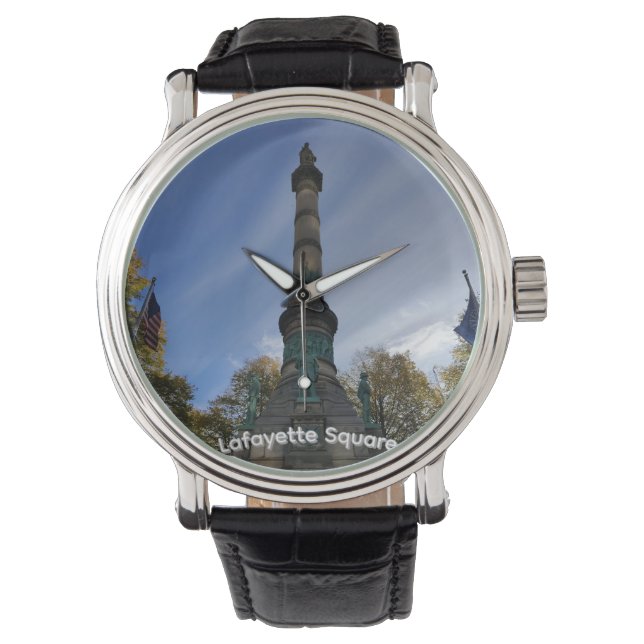 Reloj De Pulsera Lafayette Square Wall Clock (Anverso)