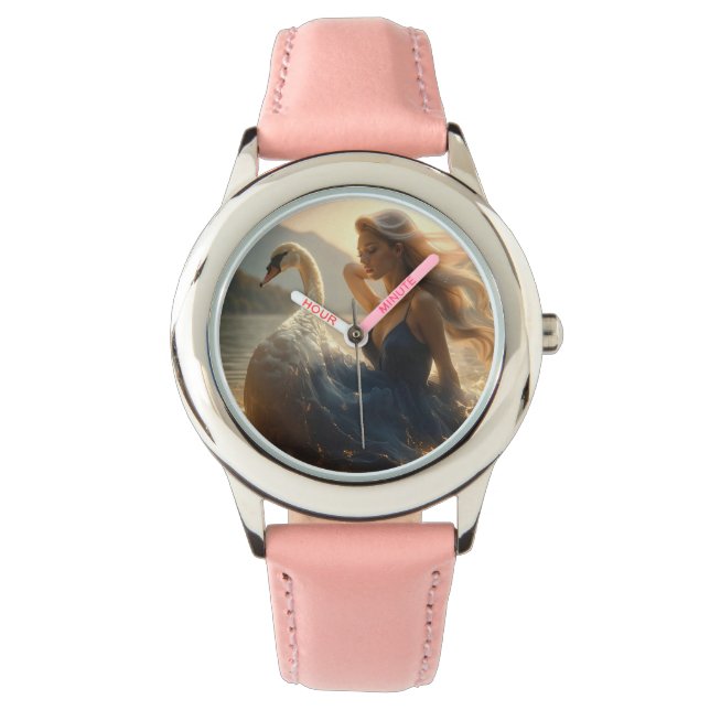RELOJ DE PULSERA LAGO DE LOS CISNES - BALLET & DANZA -  (Anverso)