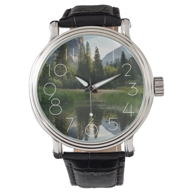 Reloj De Pulsera Lago Espejo, Yosemite (Anverso)