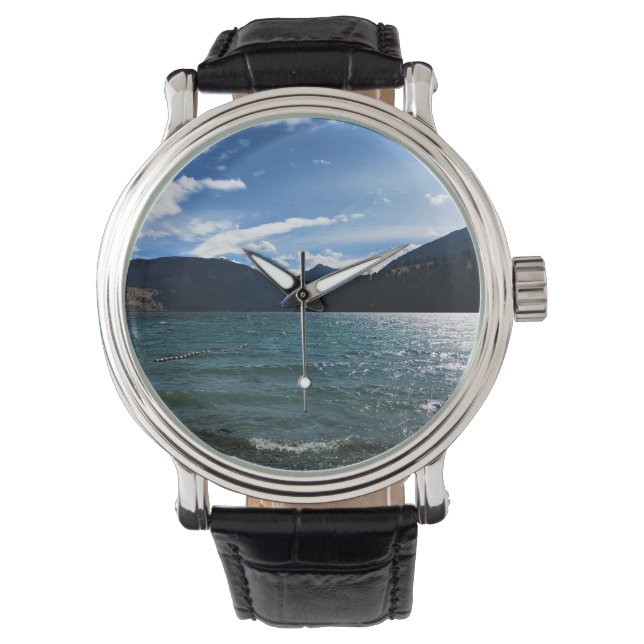 Reloj De Pulsera Lago Wallowa, Oregón (Anverso)