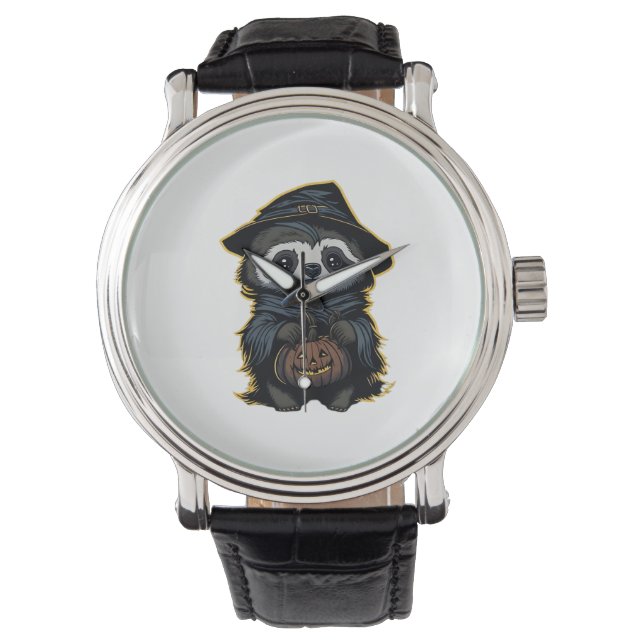 Reloj De Pulsera Lágrima de Halloween camiseta sobredimensionada (Anverso)