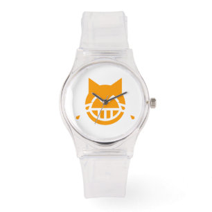 Reloj De Pulsera Lágrimas del gato de la Emoji de alegría