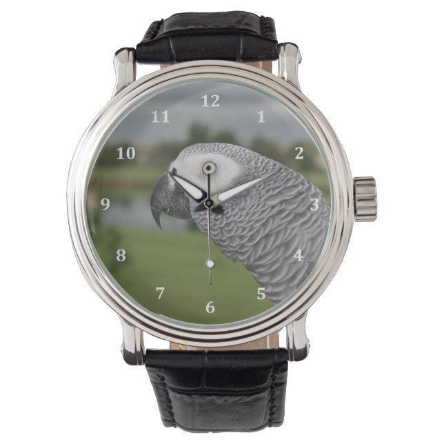 Reloj De Pulsera Lakeside gris africano (Anverso)