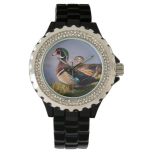 Reloj De Pulsera Lakeside, pato de madera