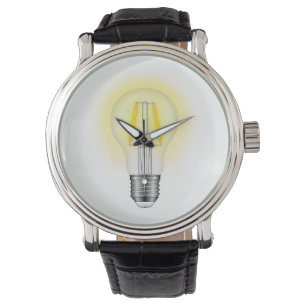 Reloj De Pulsera Lámpara de neón