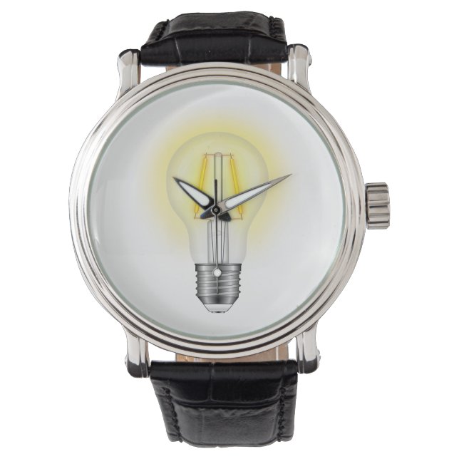 Reloj De Pulsera Lámpara de neón (Anverso)