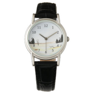 Reloj De Pulsera Landscape Fox