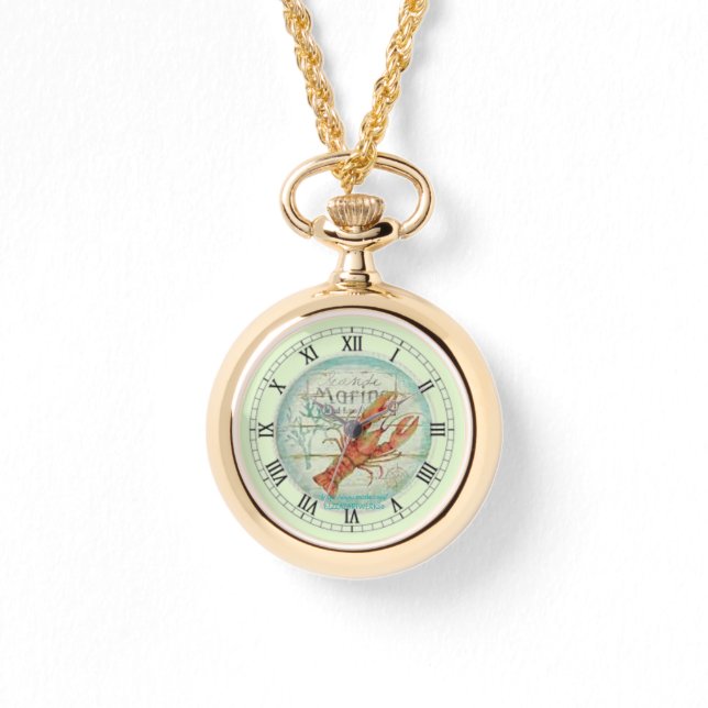 Reloj De Pulsera "Langosta" (Anverso)