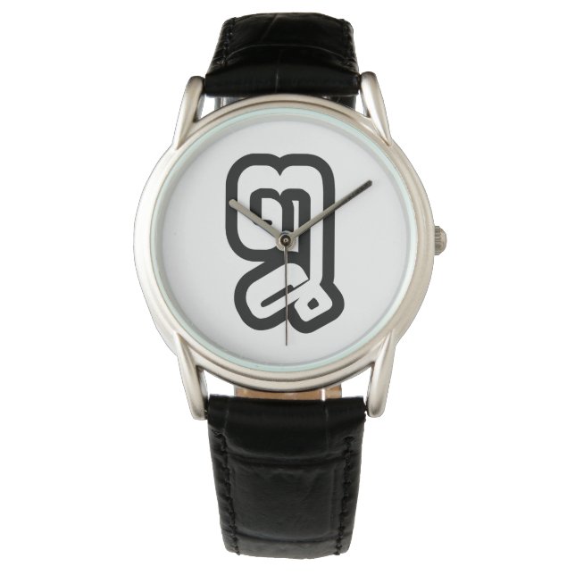 Reloj De Pulsera Laos/Laos Número Ocho / 8 / ໘ (Malo/Paet) Laotiano (Anverso)