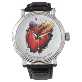 Reloj De Pulsera Lárgate Con Tu Corazón