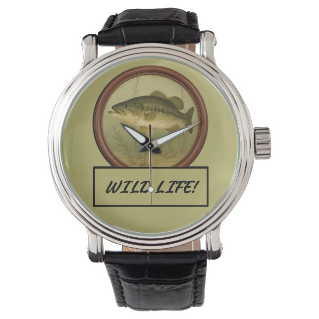 Reloj De Pulsera Largemouth Bass eWatch (Anverso)