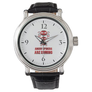Reloj De Pulsera Las arañas furiosas vienen con la camiseta