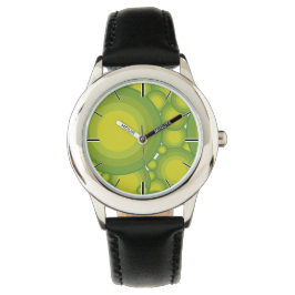 Reloj De Pulsera Las burbujas verdes