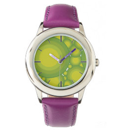 Reloj De Pulsera Las burbujas verdes