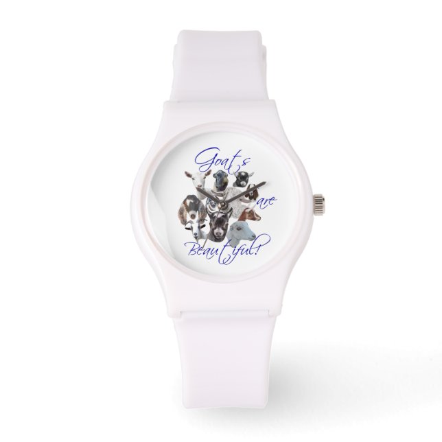 Reloj De Pulsera Las cabras son bellas (Anverso)