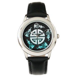 Reloj De Pulsera Las cinco grandes bendiciones; Felicidad, salud,