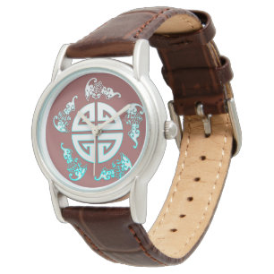Reloj De Pulsera Las cinco grandes bendiciones; felicidad, salud, v