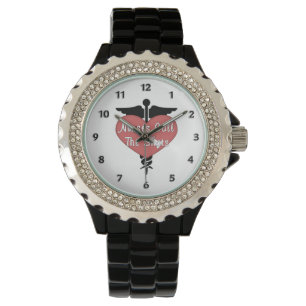 Reloj De Pulsera Las enfermeras llaman los tiros