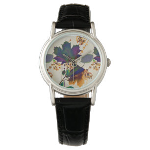 Reloj De Pulsera Las hojas de otoño en los colores reales