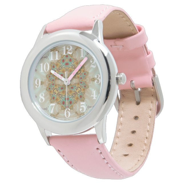 Reloj De Pulsera Las joyas reales de la princesa rosa (Angular)
