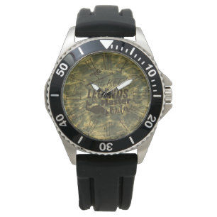 Reloj De Pulsera Las leyendas REEL   Pescado de carpa