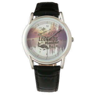 Reloj De Pulsera Las leyendas REEL   Pescado de carpa