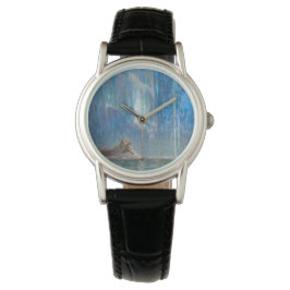 Reloj De Pulsera Las luces del norte de Noruega (Aurora)