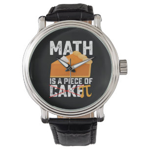 Reloj De Pulsera Las Matemáticas Son Un Pedazo De Tarta Día De Pi D