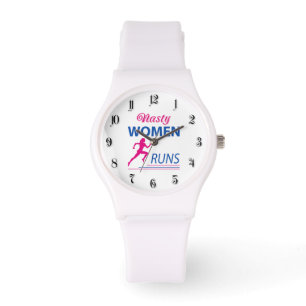 Reloj De Pulsera Las mujeres enfermas corren