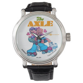 Reloj De Pulsera Las pistas de patinaje sobre patinaje sobre ruedas